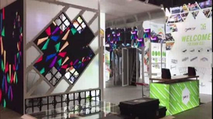 Indoor tela LED personalizado Qualquer tamanho diferente Video Wall