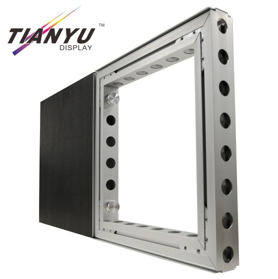 Full Color P2.81 ​​interior Display LED Stage Fundo tela grande