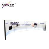 Hanging forma redonda ou retangular ou teto Tecido Light Box para Trade Show Display