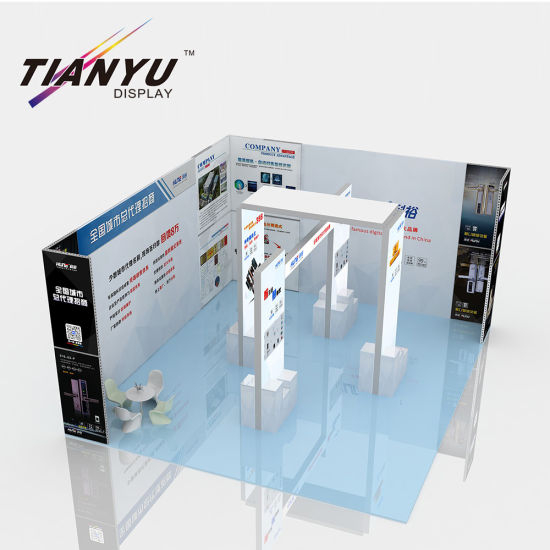 10X10FT expositores de Fundo Evento Exhibition Booth