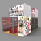 4x8m Stands Feiras Easy to Assemble portátil modular personalizado Exhibition Booth design