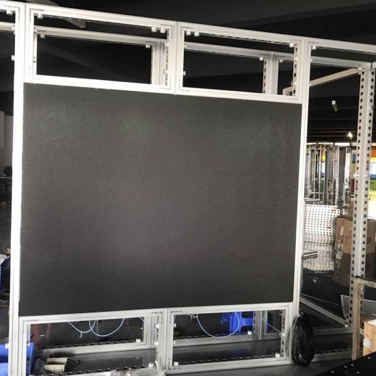 Full Color P2.81 ​​interior Display LED Stage Fundo tela grande