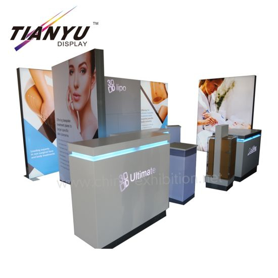 Diferentes tipos Special Shape Design Flexível Exhibition Booth 3X6 Fornecedor em Jiangmen