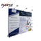 Pano de fundo Folding DIY Exhibition Booth PVC parede Pop Magnetic até Visor
