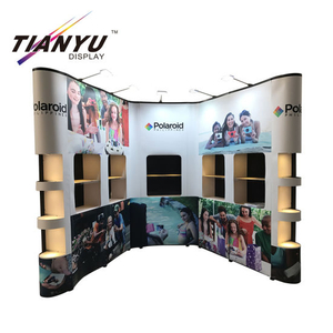 Alumínio Pop Magnetic-se Banner Stand Display Rack