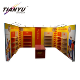 3mx3m personalizado alumínio China Padrão Trade Show Booth Display Stand Exhibition Booth