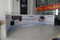 Hanging forma redonda ou retangular ou teto Tecido Light Box para Trade Show Display