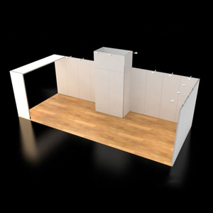 10X20FT / 3x6m Modular Exhibition Booth com design gráfico