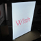 Tecido Light Box Fornecedor 65 milímetros 80 milímetros 120 milímetros 140 milímetros LED retroiluminado Silicone Borda Lightboxes Gráficos