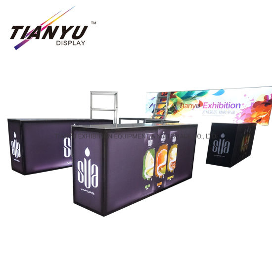 China fabricante Equipamento de publicidade impressos personalizados portátil Trade Show Display 10X20 Trade Show Display Booth