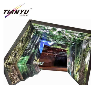 15 anos de experiência Jiangmen Tianyu alumínio Quadro Silicone Borda gráfico único lado Frameless parede Tecido Light Box