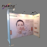 Tubo de alumínio gráfico estiramento tensão da tela backwall Trade Show Displays