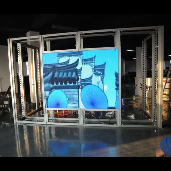 Full Color P2.81 ​​interior Display LED Stage Fundo tela grande