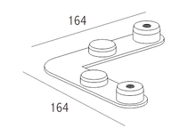 Pequenas 90 graus Connector