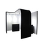 Cabine modular da exposição do suporte dobrável de alumínio personalizado da exposição 3x3