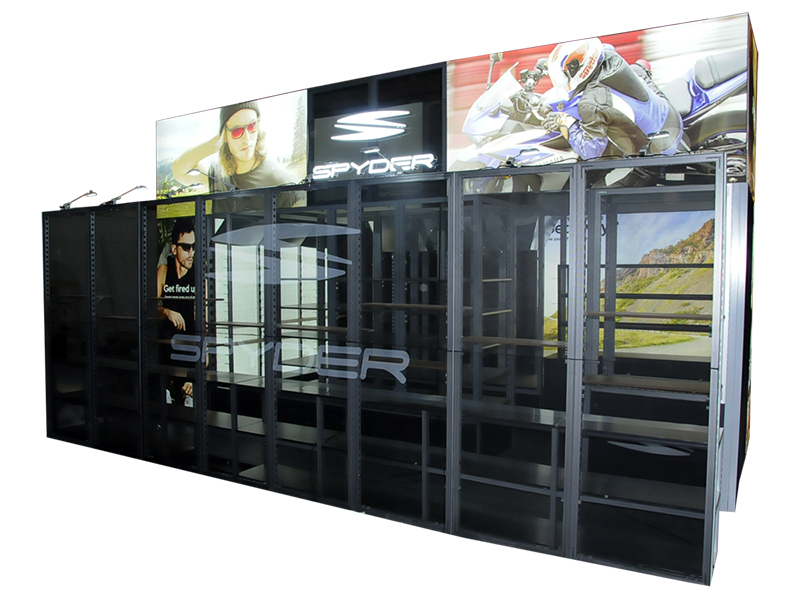 Cabine feita sob encomenda padrão moderna da exposição da feira profissional dos cenários de 30x20ft para a expo