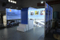 Modular Trade Show Exposição Frameless Booth com caixa de luz LED retroiluminado