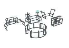 Diferentes tipos Forma Display & Móveis