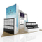 Alta Qualidade 10 por 20 Arch Exhibition Booth Design Expo Stands com armários