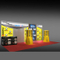 10 por 10 Exhibition Booth for Trade Show, estande Free Design 3D Design