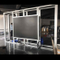Full Color P2.81 ​​interior Display LED Stage Fundo tela grande